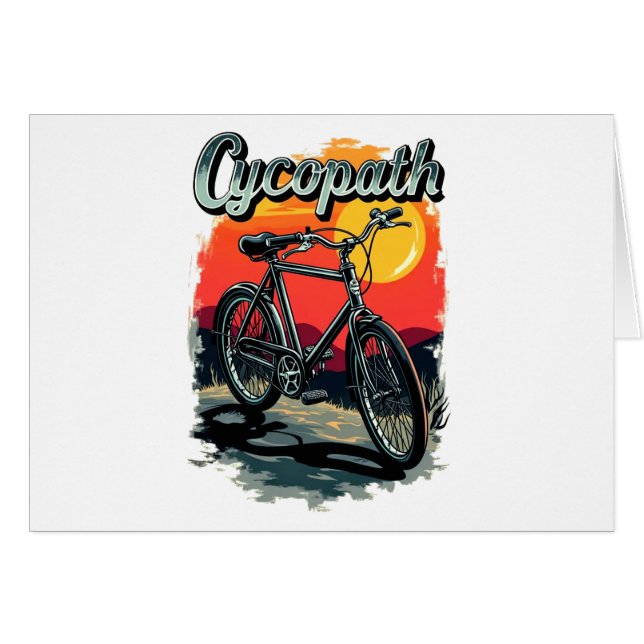 Cycopath: Sunset Bike Design  (Front Horizontal)
