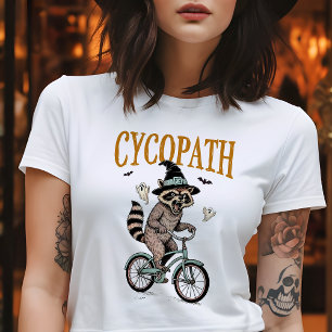 Cycopath Vintage Racoon Halloween T-Shirt