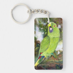 Cydney Yellow Naped Parrot Key Ring