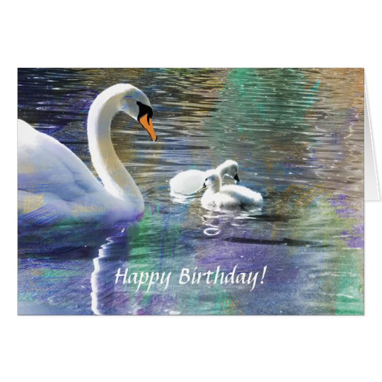 Cygnons Custom Birthday Card