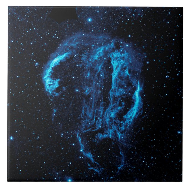 Cygnus Loop Nebula (NASA) Tile (Front)