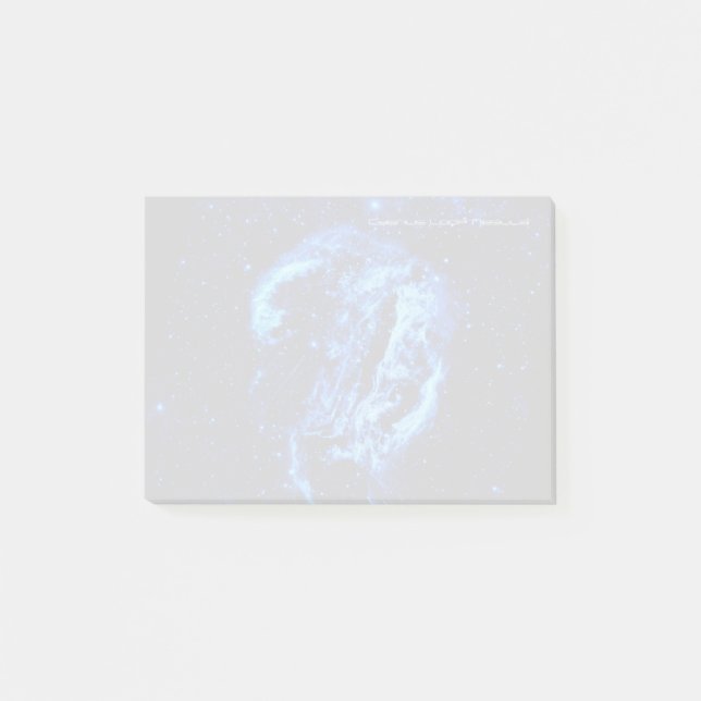 Cygnus Loop Nebula outer space picture Post-it Notes (Front)