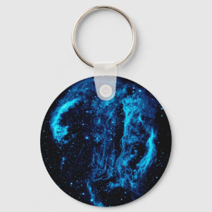 Cygnus Loop Nebula Supernova Remnant NASA Photo Key Ring