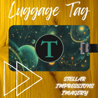 Cygnus Secrets Luggage Tag