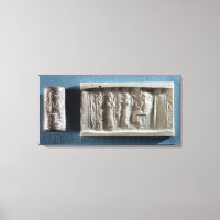 Cylinder seal depicting an evocation to the