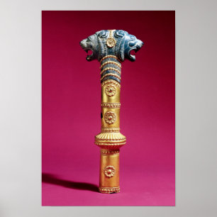 Cylindrical Socket, early Achaemenian period Poster
