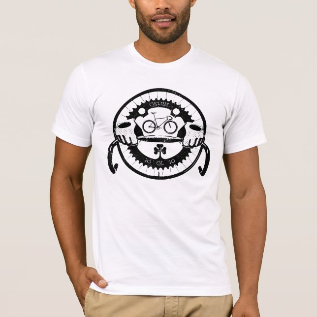 Cyliste Shirt Motive: Handlebar (Front)