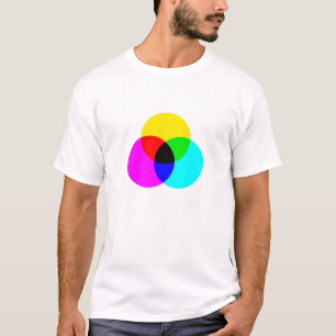 CYM Color model Logo T-Shirt
