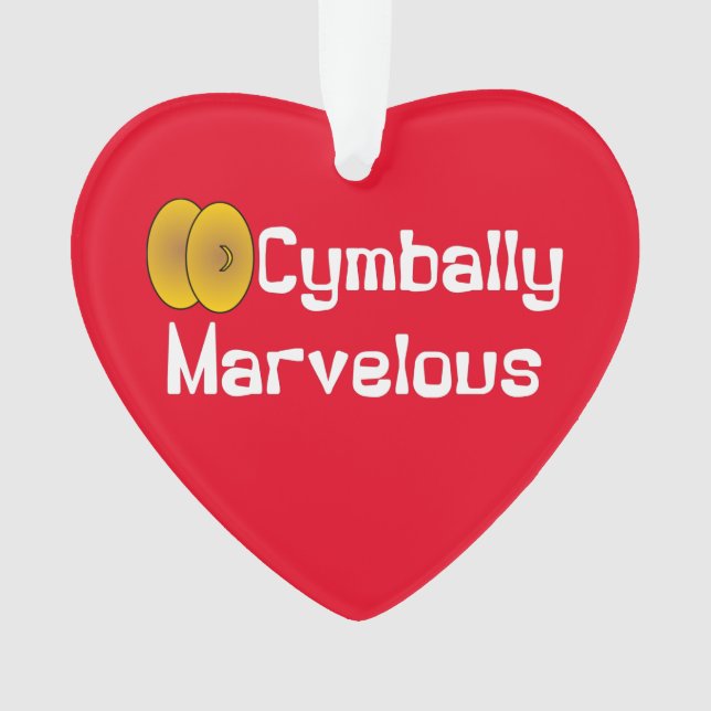 Cymbally Marvellous Ornament (Front)