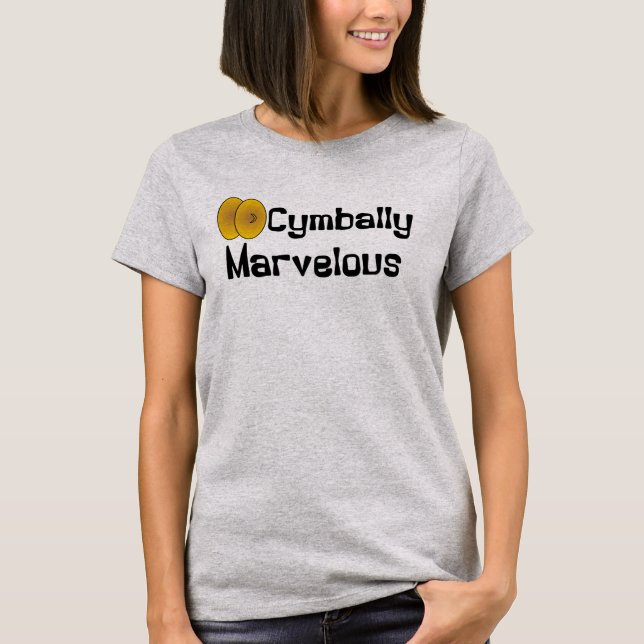 Cymbally Marvellous T-Shirt (Front)