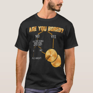 Cymbals Are You Bored Drummer Marching Band Cymbal T-Shirt