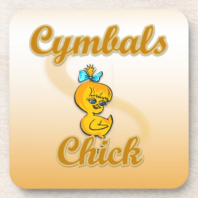 Cymbals Chick Coaster (Front)