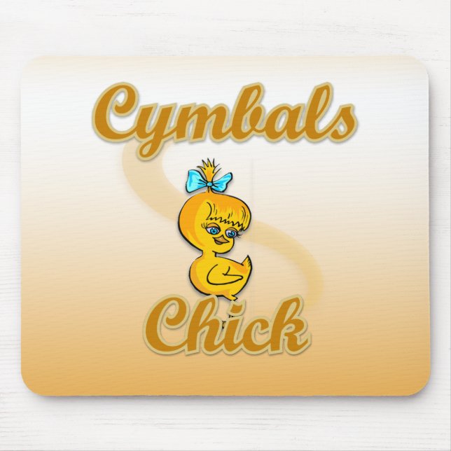 Cymbals Chick Mouse Mat (Front)