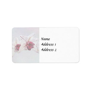 Cymbidium Baltic Dew Freckle Face Wedding Products Label