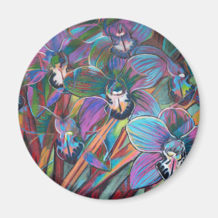 Cymbidium Carnival 2 Magnet