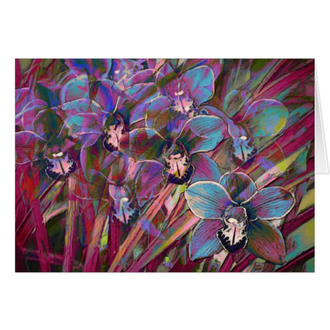 Cymbidium Orchid Carnival (Front Horizontal)