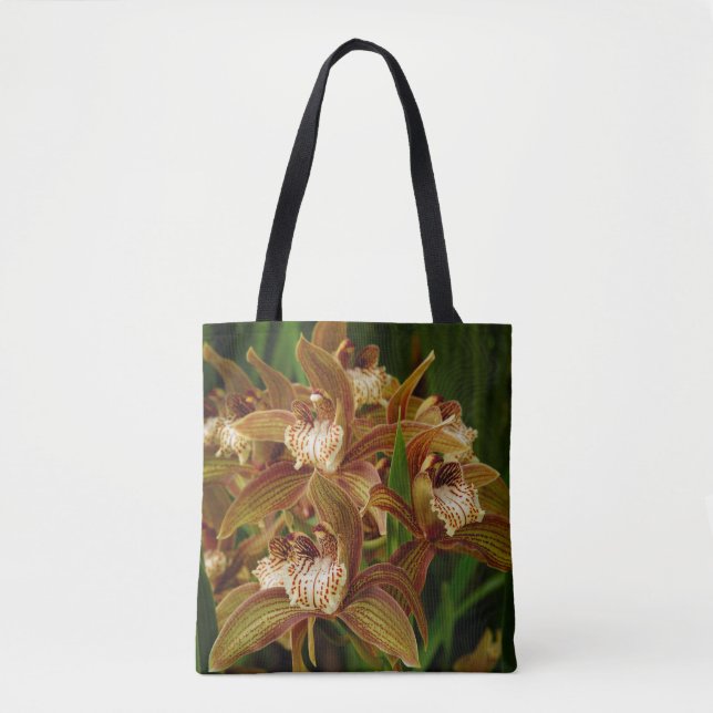 Cymbidium tracyanum tote bag (Front)