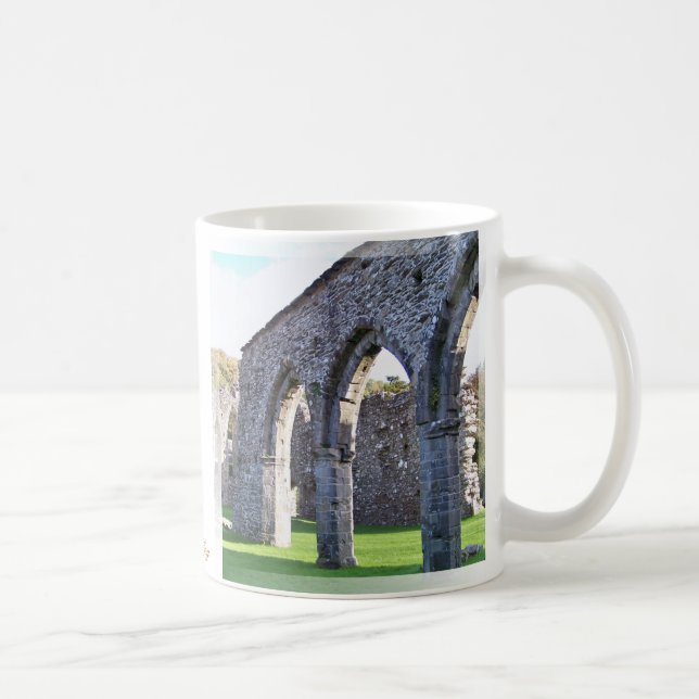 CYMER ABBEY WALES COFFEE MUG (Right)