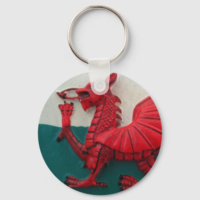 Cymru Am Byth Key Ring (Front)