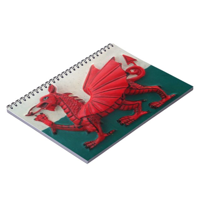 Cymru am byth notebook (Left Side)