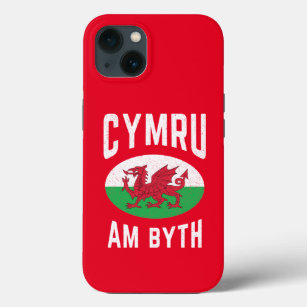 Cymru Am Byth Wales Flag Proud Welsh Vintage Rugby Case-Mate iPhone Case