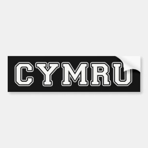 Cymru Bumper Sticker