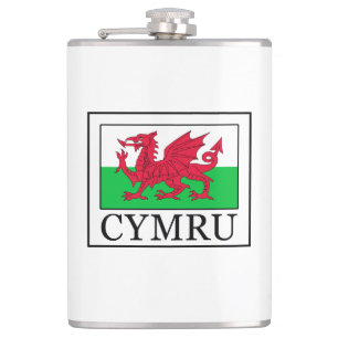 Cymru Hip Flask