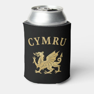 Cymru Shield Can Cooler