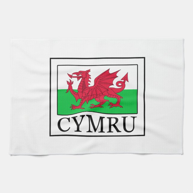 Cymru Tea Towel (Horizontal)