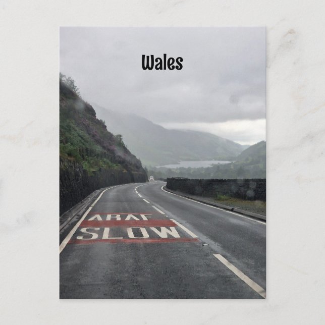 Cymru Wales ARAF  Postcard (Front)