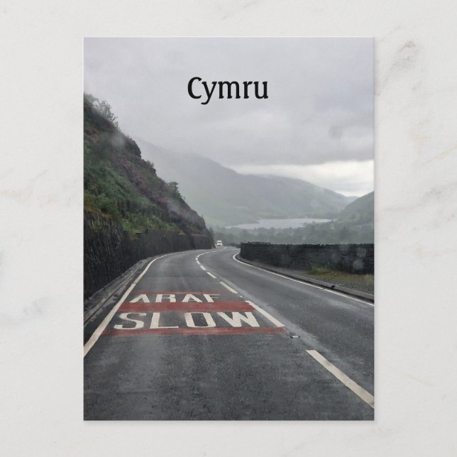 Cymru Wales ARAF  Postcard (Front)