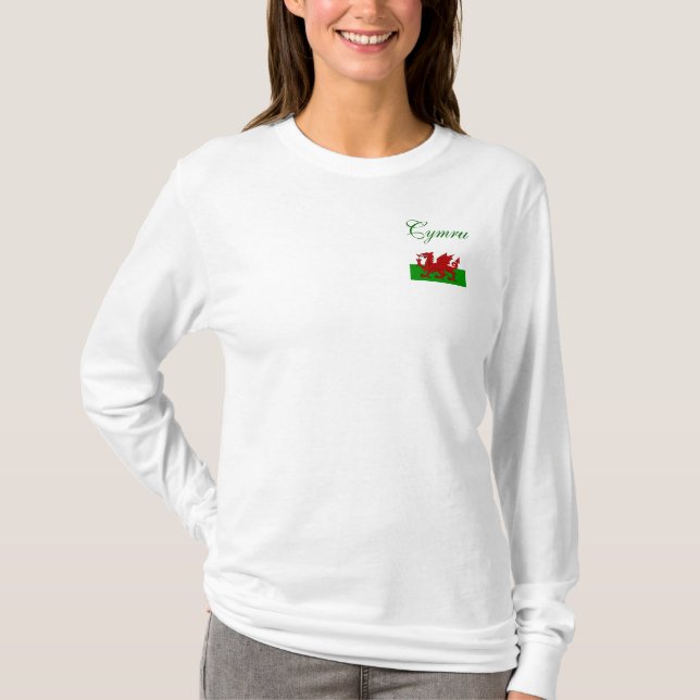 CYMRU (WALES) T-Shirt (Front)