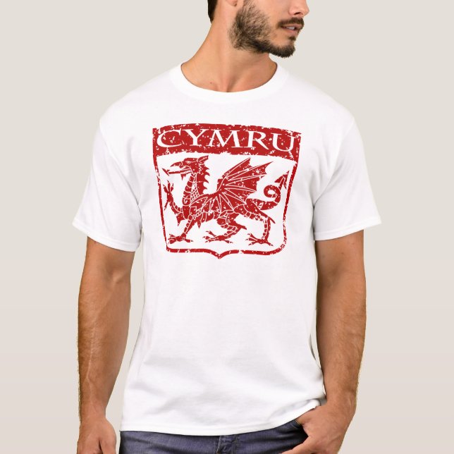 Cymru - Wales - Vintage T-Shirt (Front)