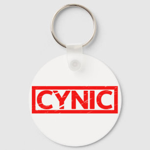 Cynic Stamp Key Ring