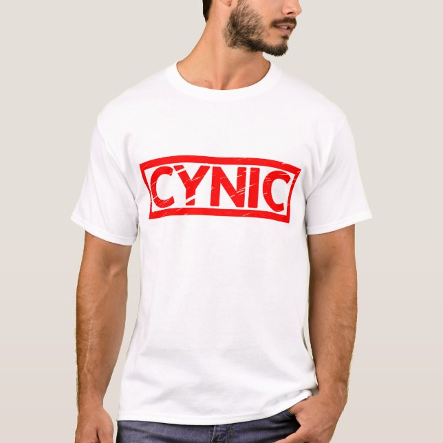 Cynic Stamp T-Shirt (Front)