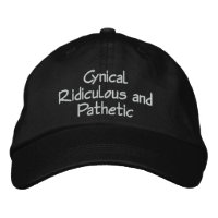 Cynical Ridiculous and Pathetic Cap by CRaP USA