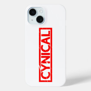 Cynical Stamp iPhone 15 Case