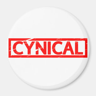 Cynical Stamp Magnet