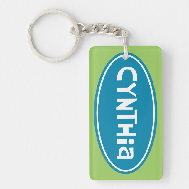Cynthia Customised Key Ring (Front)
