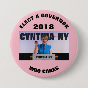 Cynthia Nixon 2018 7.5 Cm Round Badge