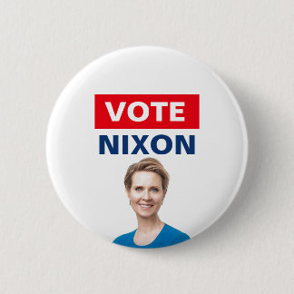 Cynthia Nixon for Governor 6 Cm Round Badge
