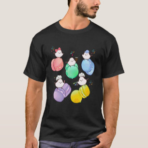 Cypress Bird Macaron Colourful Cute Japan Hok T-Shirt