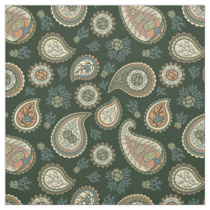 Cypress Paisley Pattern Fabric