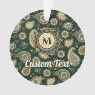 Cypress Paisley Pattern Ornament