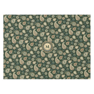 Cypress Paisley Pattern Tablecloth