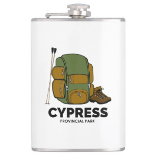 Cypress Provincial Park Backpack Hip Flask