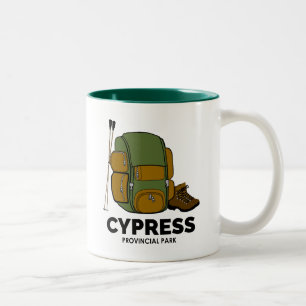 Cypress Provincial Park Backpack Two-Tone Coffee Mug
