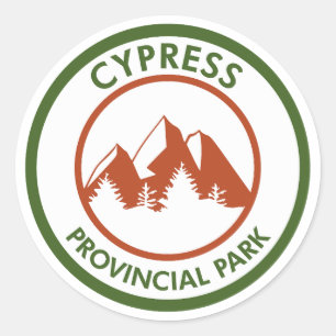 Cypress Provincial Park Classic Round Sticker