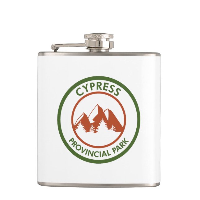 Cypress Provincial Park Hip Flask (Front)