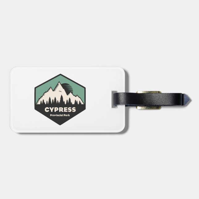 Cypress Provincial Park Luggage Tag (Back Horizontal)